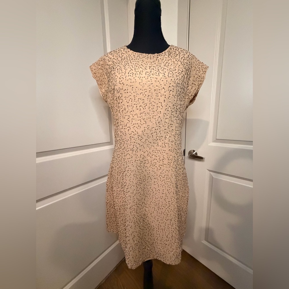 Bebe Tan Mini Dress -Medium